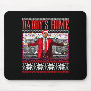 Mousepad Pai Engraçado Trump Horado de Natal Xm
