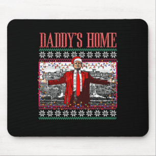 Mousepad Pai Engraçado Trump Horado de Natal Xm