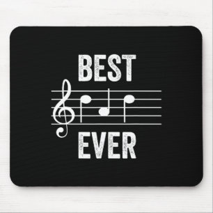 Mousepad Pai Ever Music Notes Engraçado Oferta De Dia de os