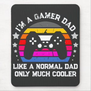 Mousepad Pai Gamer Retrô Mais Legal Que o Pai Normal
