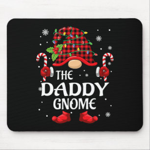 Mousepad Pai Gnome Pijamas De Natal Combinando Para Família