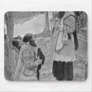 Mousepad Pai Hennepin que comemora a massa