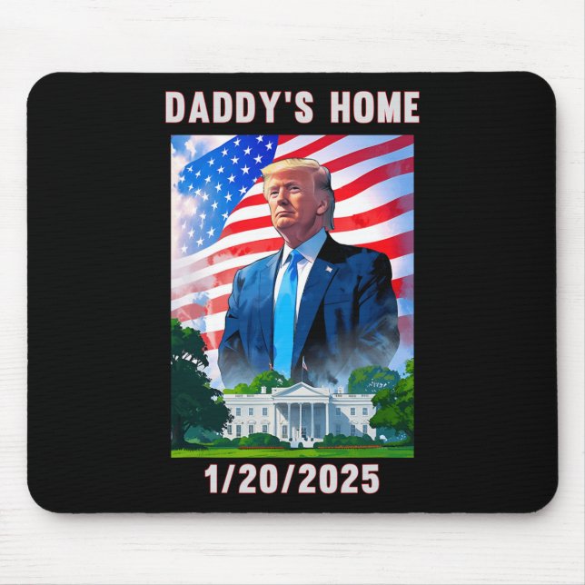 Mousepad Pai Home Donald Trump 2024 (Frente)