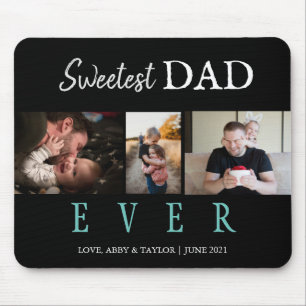 Mousepad "PAI MAIS DOCE NUNCA" Fotografias Personalizadas