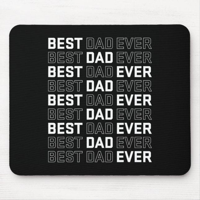 Mousepad Pai Nunca - Dia dos Pais Único (Frente)
