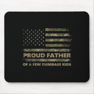Mousepad Pai orgulhoso de alguns filhos divertido dia dos p