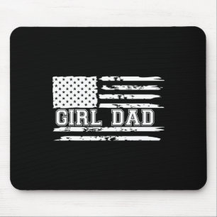 Mousepad Pai Orgulhoso De Raparigas Pai De Raparigas Para O