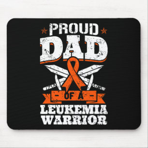 Mousepad Pai Orgulhoso De Um Guerreiro Contra A Leucemia Pa