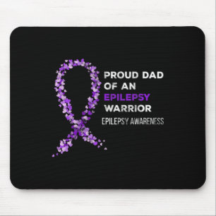 Mousepad Pai Orgulhoso De Um Guerreiro Epiléptico Awarenes