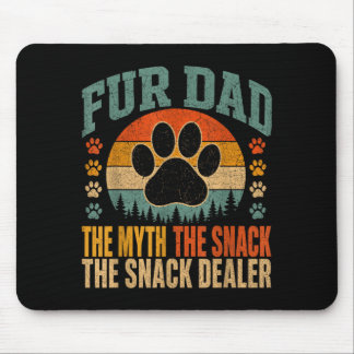 Mousepad Pai Peludo O Mito O Lanchinho É Divertido Pata de