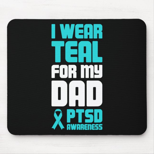 Mousepad Pai Posto Traumático Sensibilização Ptsd (Frente)