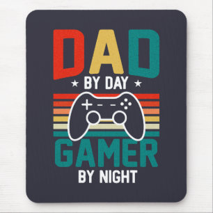 Mousepad Pai que é jogador; videos games; presente de Pai