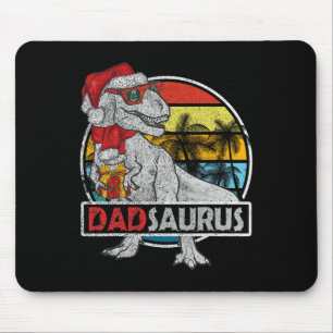Mousepad Pai Surus T Rex Dinossaur Família Correspondendo X