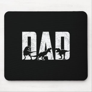 Mousepad Pai Trex Dinossaur Lover Legal Vintage Mens Pais