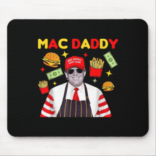 Mousepad Pai Trump Mac Uni - Preto - Pequeno - Folga Curta