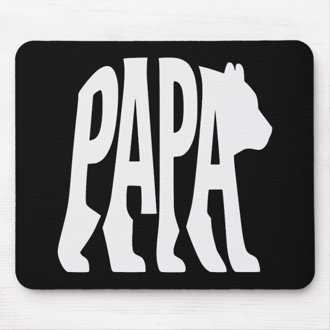 Mousepad Pai Urso (Frente)