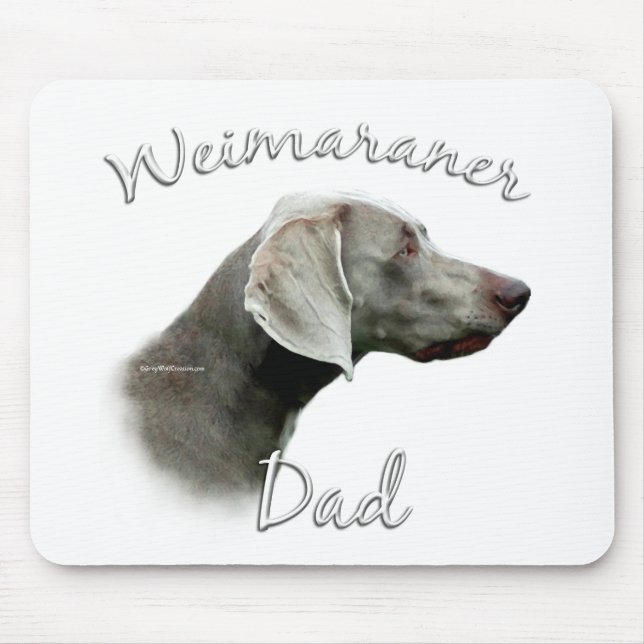 Mousepad Pai Weimaraner 2 (Frente)