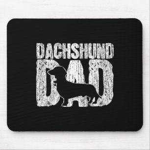 Mousepad Pai Wiener Padre Dia de os pais Vintage Gi