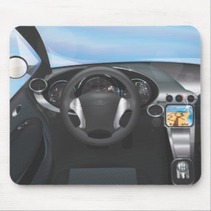 Mousepad Painel de Instrumentos de Automóveis Desportivos
