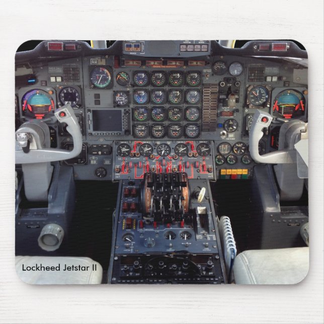 Mousepad Painel de instrumentos Jetstar II bloqueado e cabi (Frente)