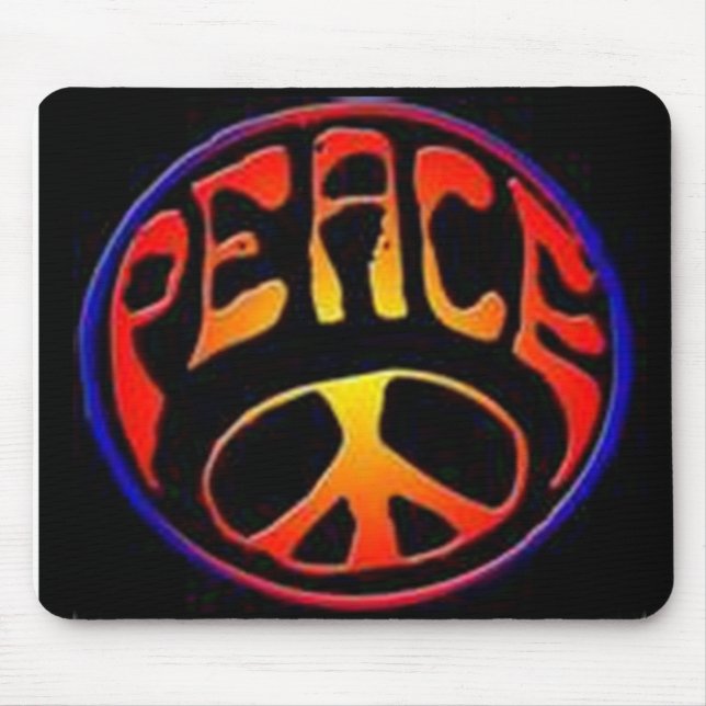 Mousepad Painel de sinais de paz (Frente)