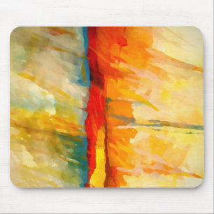 Mousepad Painel do Mouse de Pintura Expressionista de Abstr