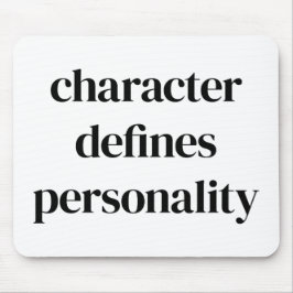 Mousepad Painel do Rato de Caracteres