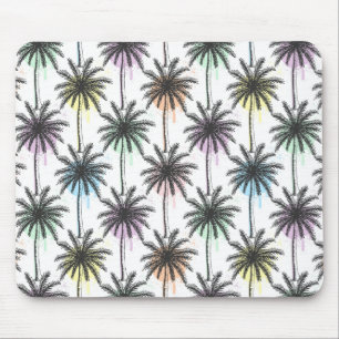 Mousepad Paint Drop Palm Tree Patterno