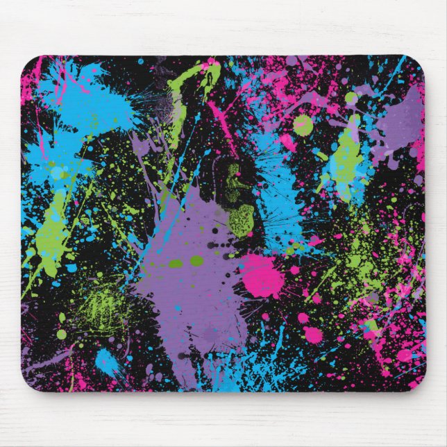 Mousepad Paint Splater (Frente)