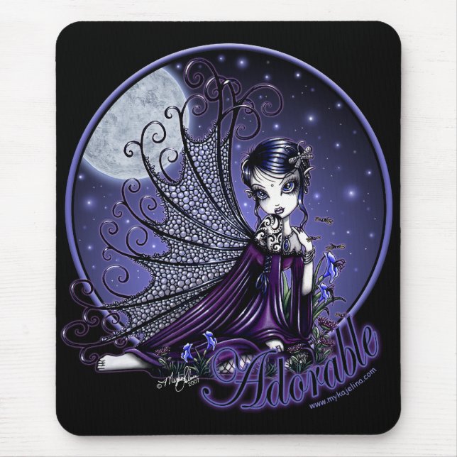 Mousepad País das fadas gótico da lua do Victorian de (Frente)