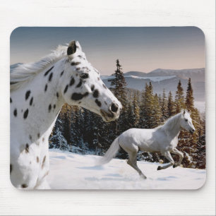 Mousepad País das maravilhas do inverno