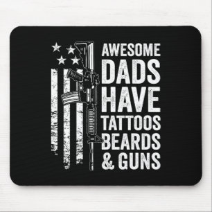 Mousepad Pais Possuem Placas de Tatuagem & Armas - Dia