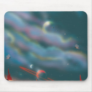 Mousepad paisagem alienígena do mundo
