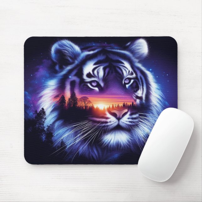 Mousepad Paisagem Cênico e Face Cênica do Sol (Com mouse)