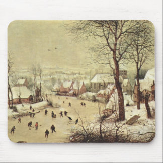 Mousepad Paisagem com uma armadilha do pássaro - 1565 do