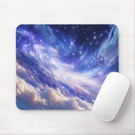 Mousepad Paisagem Cósmica: Nebulosa Inundada e Noite Estrel