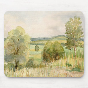 Mousepad Paisagem da aguarela