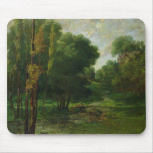 Mousepad Paisagem da floresta, 1864