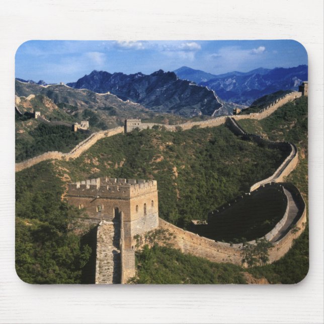 Mousepad Paisagem da Grande Muralha, Jinshanling, China (Frente)