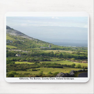 Mousepad Paisagem da Irlanda Rural, Burren, Co. Clare