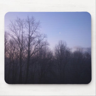 Mousepad Paisagem da Manhã de inverno Fotografia