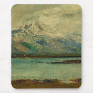 Mousepad Paisagem da Montanha Tatra por Ladislav Mednyanszk
