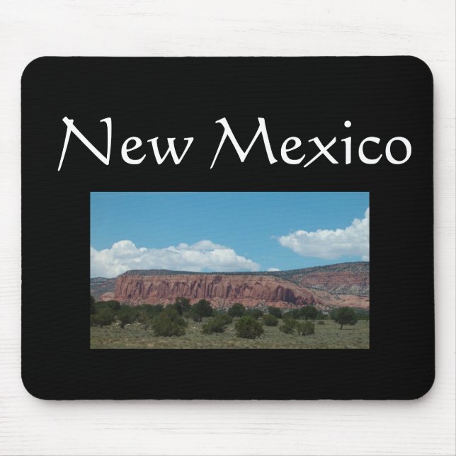Mousepad Paisagem das Montanhas do Novo México. (Frente)