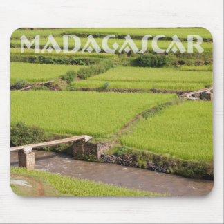 Mousepad Paisagem de arrozals à Madagáscar