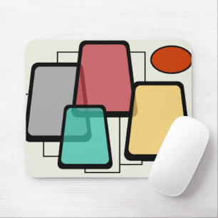 Mousepad Paisagem de Arte MidMod do Mouse 1.1