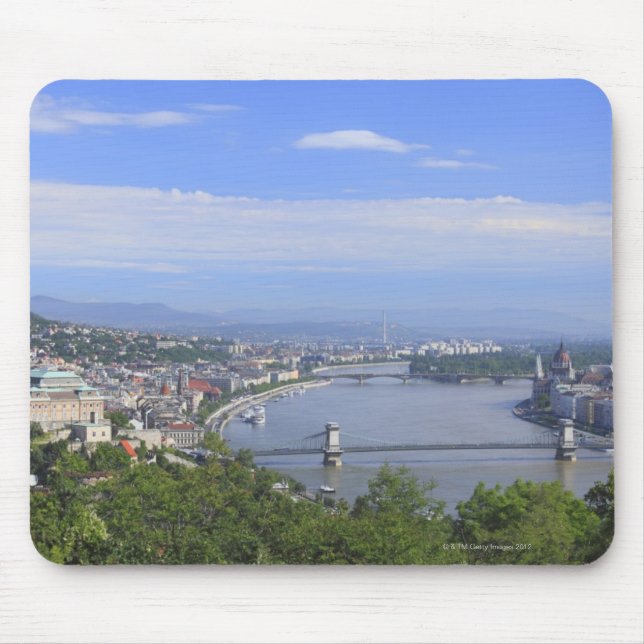 Mousepad Paisagem de Budapeste (Frente)
