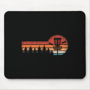 Mousepad Paisagem de Golfe de Disco Retro Árvores Homens Mu