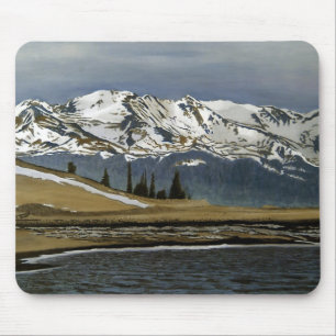Mousepad Paisagem de inverno Leadville Colorado