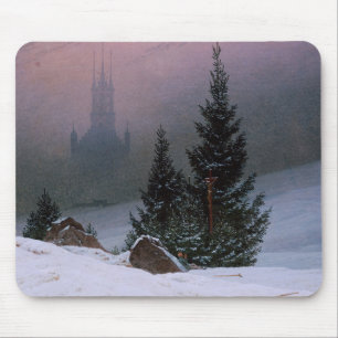 Mousepad Paisagem de Inverno (por Caspar David Friedrich)