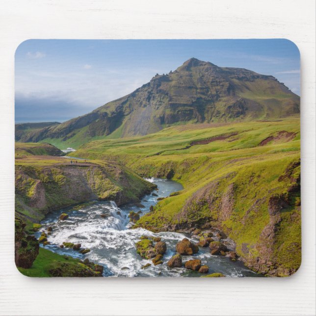 Mousepad Paisagem de montanha (Frente)